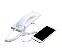 Retro Phone Handset, Wired 3.5mm Receiver | Classic Design Universal Microphone Speaker 0.15kg, Vintage Style Telephone Attachment Ideal For Home Bedside Call Communication