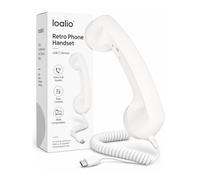 Retro Phone Handset - Wired USB-C/3.5mm for iPhone Dial Back Receiver Home | Bluetooth Vintage Landline Style Old Fashioned Hand Held Cell Telephone to Plug into Smartphones Accessory Grip Daily Use