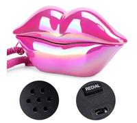 Retro Phone, Stylish Lips Design Vintage Telephone ABS Material Decorative for Home Hotel Office Decor Enthusiasts Interior Designers Collectors and Event Styling