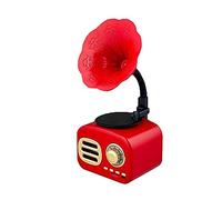 Retro Phonograph, Mini Portable, The Gramophone Is a Perfect Combination Of Thick History and Modern Fashion Romantic Music Boxes Can Also Be Well Placed On The Table kxtmm