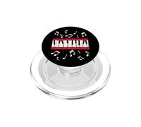 Retro Piano Music Notes Keyboard Musician Classic Pianist PopSockets PopGrip for MagSafe