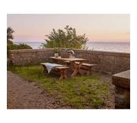 Retro Picnic Table - 6 Seat Green Tint by EKJU