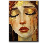 Retro Pictures Gustav Klimt Classic Jigsaws Puzzle 1000 Pieces Abstract Women Portrait Poster, For Family Stress Relief Toys 50X75Cm