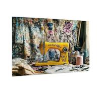 Retro Piece Jigsaw Puzzle 3000 Jigsaw Puzzles for Adults Sewing Machine Impossible Puzzle Challenging High Difficulty Activity, Gift Box Packaging, Great Gift Idea for Family Friends 81x122 CM -1481y