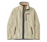 Retro Pile Recycled Fiber Fleece Jacket Natural M