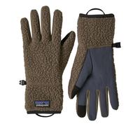 Retro Pile Recycled Fiber Gloves Brown XS