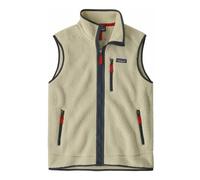 Retro Pile Sleeveless Jacket Recycled Fibers Natural S