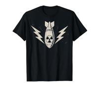 Retro Pin-Up Bombshell s Vintage 50s Glamour Value Graphic T-Shirt, Men, Black, M
