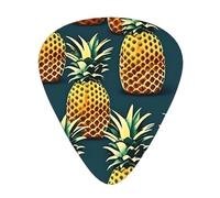 Retro Pineapple Guitar Picks Set-Premium Abs Material,Various Thicknesses-Enhance Your Playing Experience