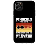 Retro Pinochle The Game That Never Gets Old Just The Players Case for iPhone 11 Pro Max