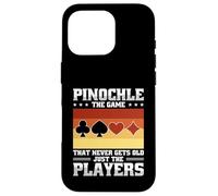 Retro Pinochle The Game That Never Gets Old Just The Players Case for iPhone 16 Pro