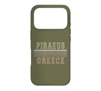 Retro Piraeus Greece Case for iPhone 17 Pro