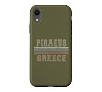 Retro Piraeus Greece Case for iPhone XR