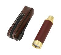 Retro Pirate Telescope, Aluminium Alloy 25 X 30 High Definition Zoomable 25x30 Pocket Monocular Vintage Telescope for Outdoor Using