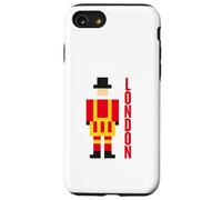 Retro Pixel London Guard - Royal Beefeater Souvenir Art Case for iPhone SE (2020) / 7/8
