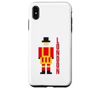 Retro Pixel London Guard - Royal Beefeater Souvenir Art Case for iPhone XS Max