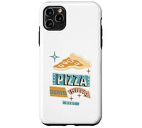Retro Pizza Beats Birria Heat Slice Flavor Battle Fun Case for iPhone 11 Pro Max