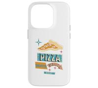 Retro Pizza Beats Birria Heat Slice Flavor Battle Fun Case for iPhone 14 Pro