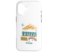 Retro Pizza Beats Birria Heat Slice Flavor Battle Fun Case for iPhone 16