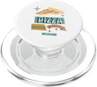 Retro Pizza Beats Birria Heat Slice Flavor Battle Fun PopSockets PopGrip for MagSafe