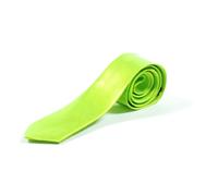 Retro Plain Neon Lime Green Skinny Slim Tie