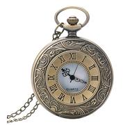 Retro Pocket Watch for Men - Watch with Chain, Classic Vintage Design, Unique Digital Scale , Portable Lightweight, Easy to Use | Christmas Gift