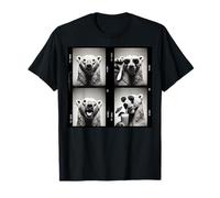Retro Polar Bear Funny Animal Photobooth T-Shirt