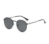 Retro Polarized Metal Round Sunglasses Men and For Women Outdoor Street Beach Sports Shading (Color : A, Size : Medium) 2026
