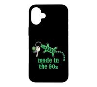Retro Pony Bead Lizard 1990s kid, Millennial Childhood Case for iPhone 16 Plus