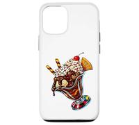 Retro Pop Art s Malt shop Dessert s Hot Fudge Case for iPhone 12/12 Pro