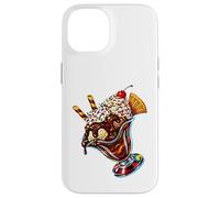 Retro Pop Art s Malt shop Dessert s Hot Fudge Case for iPhone 14