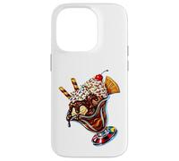 Retro Pop Art s Malt shop Dessert s Hot Fudge Case for iPhone 14 Pro
