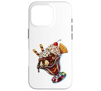 Retro Pop Art s Malt shop Dessert s Hot Fudge Case for iPhone 16 Pro