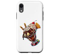 Retro Pop Art s Malt shop Dessert s Hot Fudge Case for iPhone XR