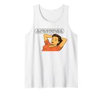 Retro Pop Art Sarcasm, Funny Adulting Quote, Coping Humor Tank Top