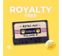 RETRO POP MUSIC CD VOL 5 - prs ppl licence free music cd for Businesses Gyms Bars Cafes and Retail