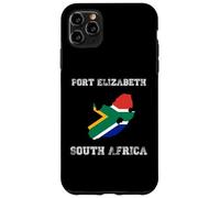 Retro Port Elizabeth South Africa Distressed Africa Flag Case for iPhone 11 Pro Max