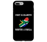 Retro Port Elizabeth South Africa Distressed Africa Flag Case for iPhone 7 Plus/8 Plus