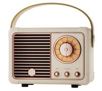 Retro Portable Bluetooth Speaker Teenage Girls Gifts Birthday Presents for Women,Her&Him,Kids,Adults,Boy Bluetooth Speaker Hands-Free Calling Support AUX,TF Card/U-Disk Bedroom Decor XMAS Gifts(Beige)