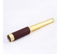 Retro Portable Outdoor Monocular, HD Captain's Single Telescope, High Power Single Tube Pocket Telescope, Day Night Vision Travel Camping