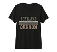 Retro Portland Oregon Premium T-Shirt