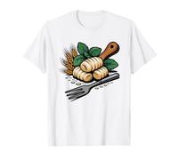 Retro Poster Gnocchi Artisan Pasta Italian Kitchen Vintage T-Shirt