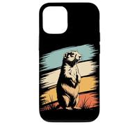 Retro Prairie Dog Prairie Rodent Case for iPhone 12/12 Pro