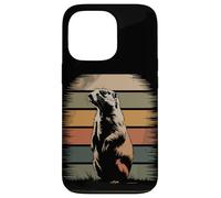 Retro Prairie Dog Prairie Rodent Case for iPhone 13 Pro