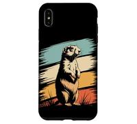 Retro Prairie Dog Prairie Rodent Case for iPhone XS Max