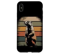 Retro Prairie Dog Prairie Rodent Case for iPhone XS Max