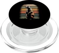 Retro Prairie Dog Prairie Rodent PopSockets PopGrip for MagSafe