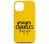 Retro Prayer Changes Things - Inspirational Christian Faith Case for iPhone 13