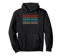 Retro Probation Services Team - Vintage Parole Officer Pullover Hoodie