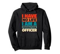 Retro Probation Supervision - Vintage Probation Officer Pullover Hoodie